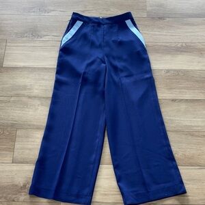 Olarsgrace Women's Royal Blue Wide-Leg Pants size 8